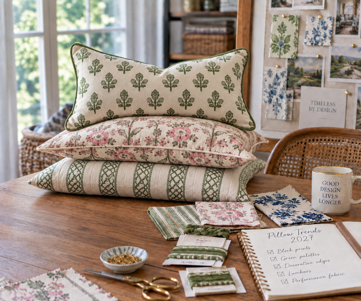 Throw Pillow Trends for 2027: What We're Sewing Most