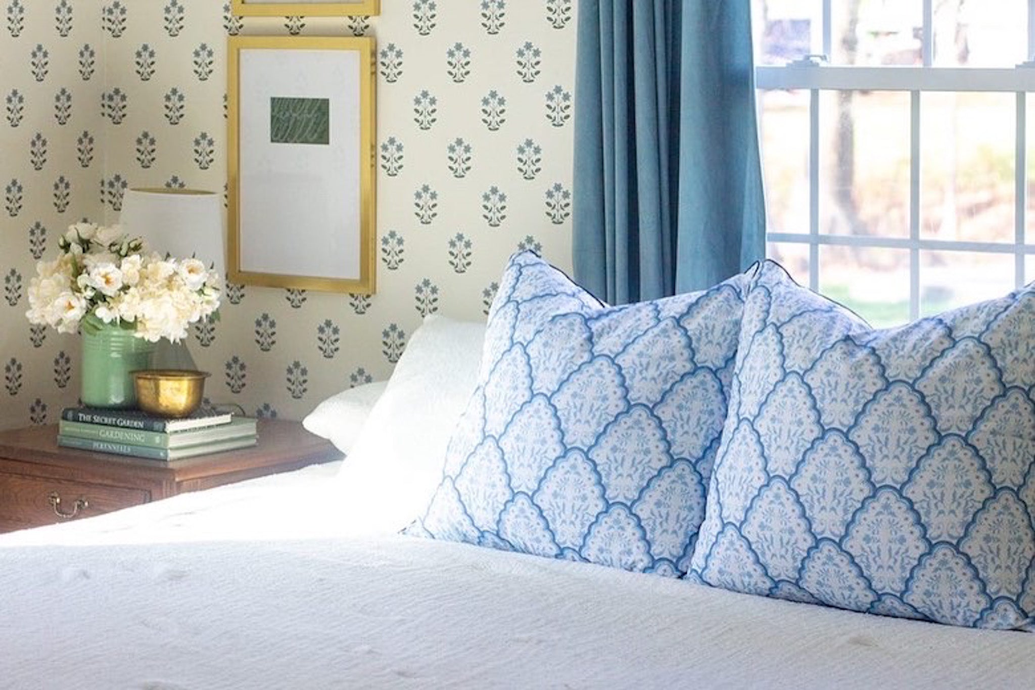 Coastal Grandmillenial Pillows