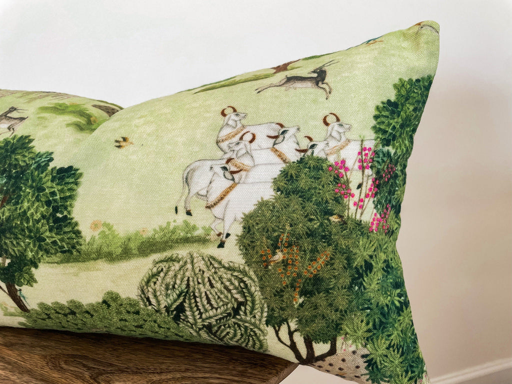 Green Pastures Pillow Cover - Farmhouse Decor