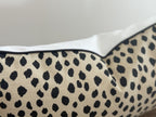 Ballard Dodie Beige Leopard Print Pillow Cover - Chinoiserie Decor