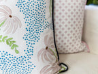 Danika Herrick Pearl's Bouquet Floral Pillow Cover - Coastal Grandmillenial Decor