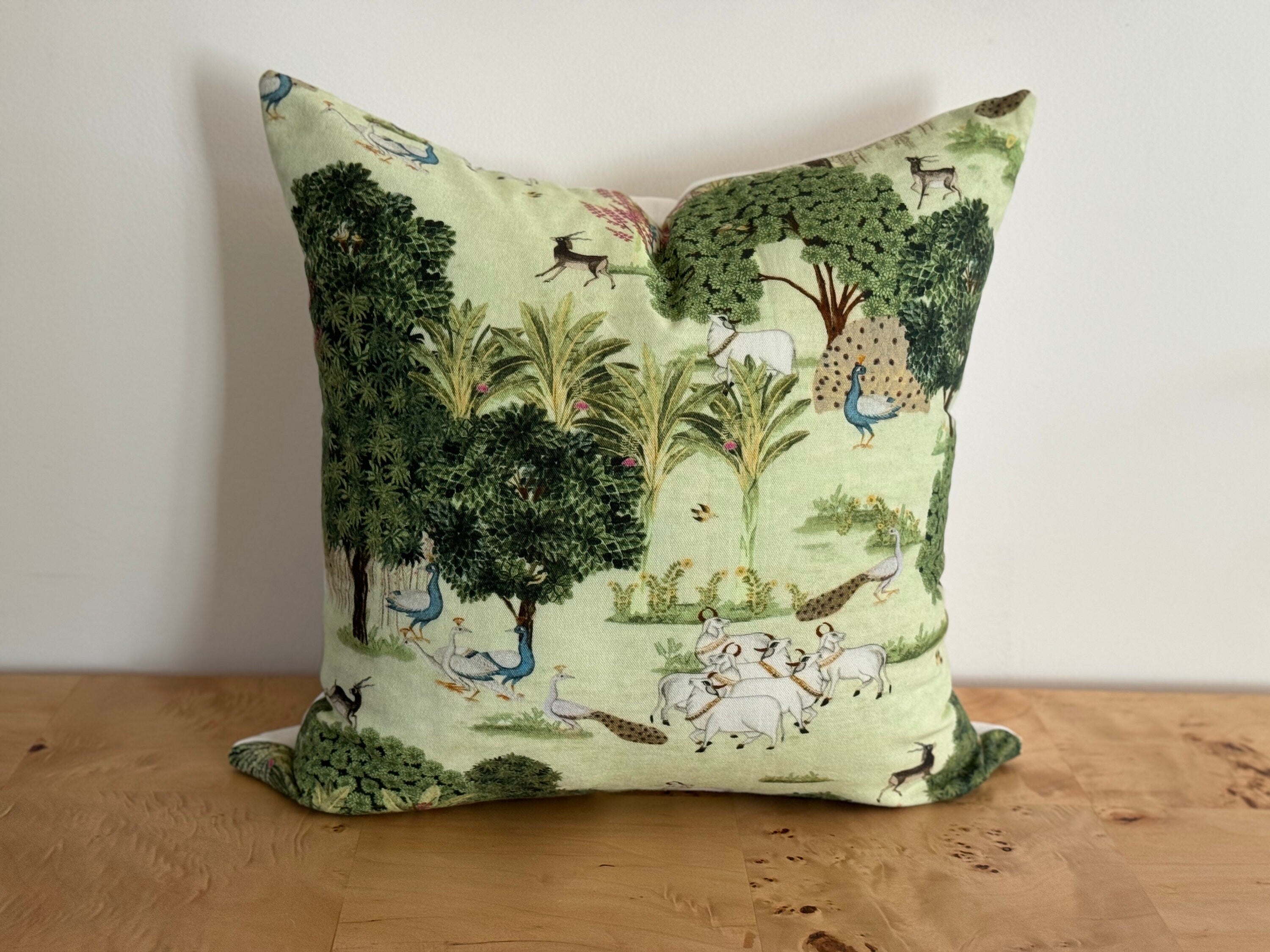 Green Pastures Pillow Cover - Farmhouse Decor
