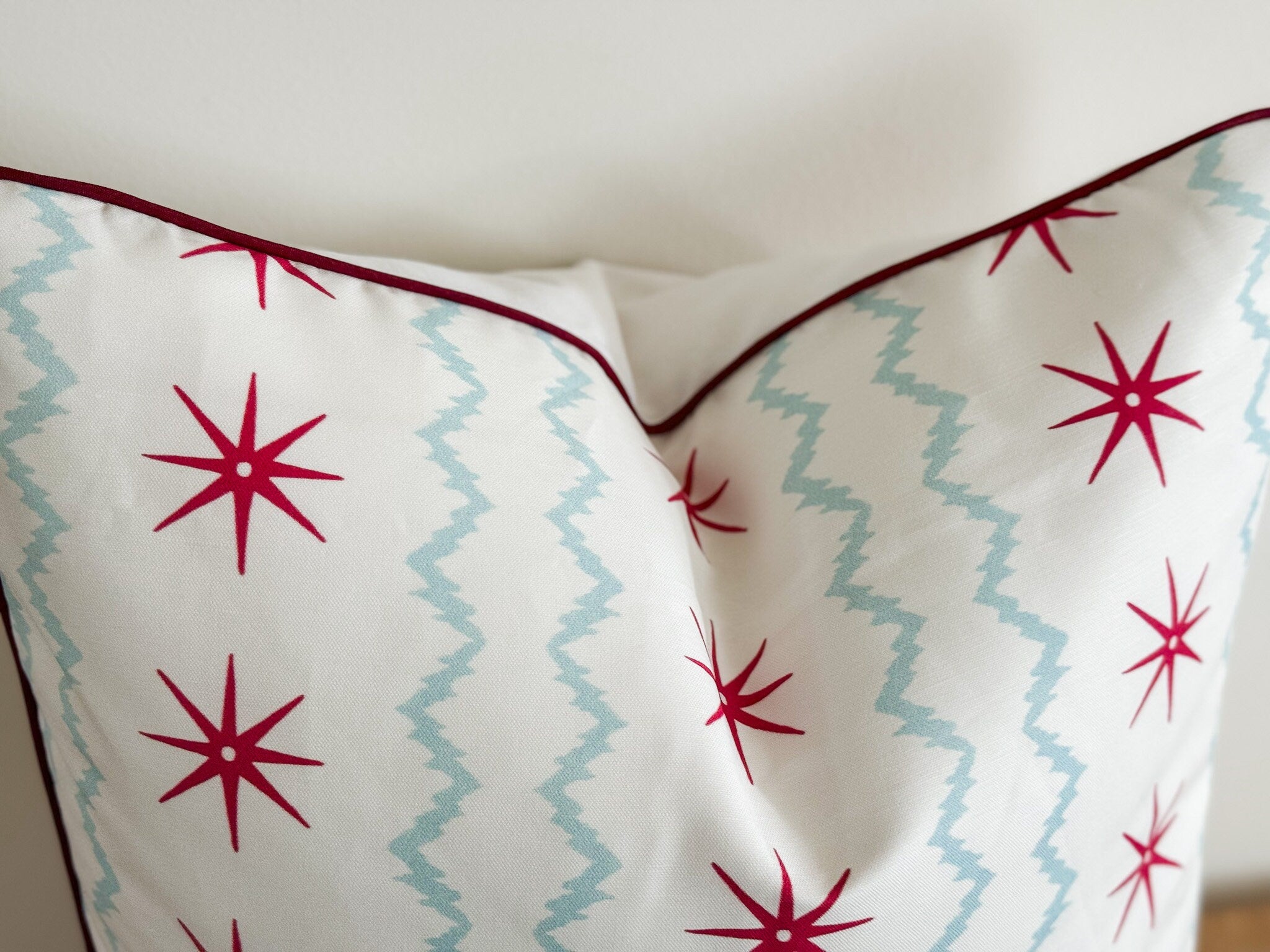 Danika Herrick Stars & Stripes Pillow Cover - Grandmillenial Decor