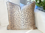 Vern Yip Antelope Black Fawn Pillow Cover - Chinoiserie Decor