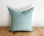 Ocean Sage Linen Pillow Cover - 12x22 Light Green Throw Pillow