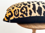 Ballard Velvet Cheetah Animal Print Pillow Cover - Grandmillennial Decor