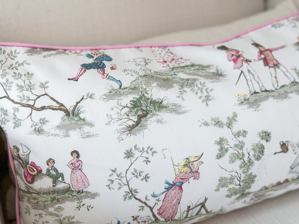 Covington Over The Moon Toile Pillow Cover - Farmhouse Decor
