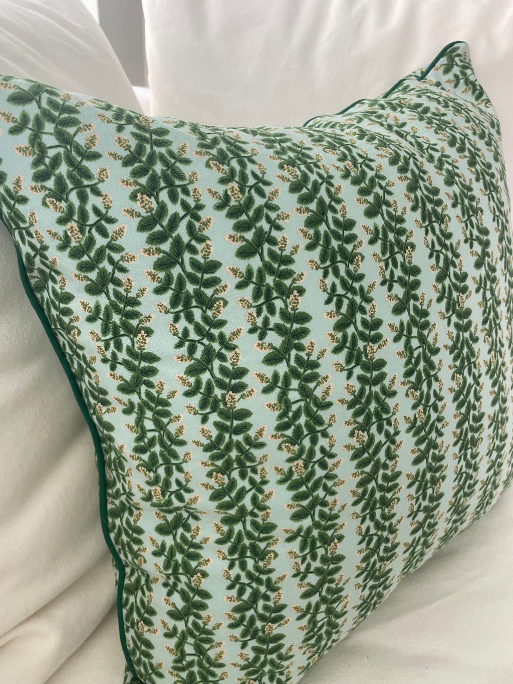 Rifle Paper Co. Primavera Green Vines Pillow Cover - Farmhouse Decor