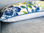 Thibaut Spring Garden Floral Pillow Cover - Grandmillennial Chinoiserie Decor
