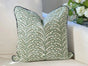Blooming Green Leaf Pillow Cover 