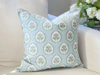 Danika Herrick Daphne Floral Block Print Pillow Cover