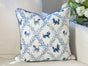 Danika Herrick Little Blue Beasties Pillow Cover - Chinoiserie Grandmillennial Decor