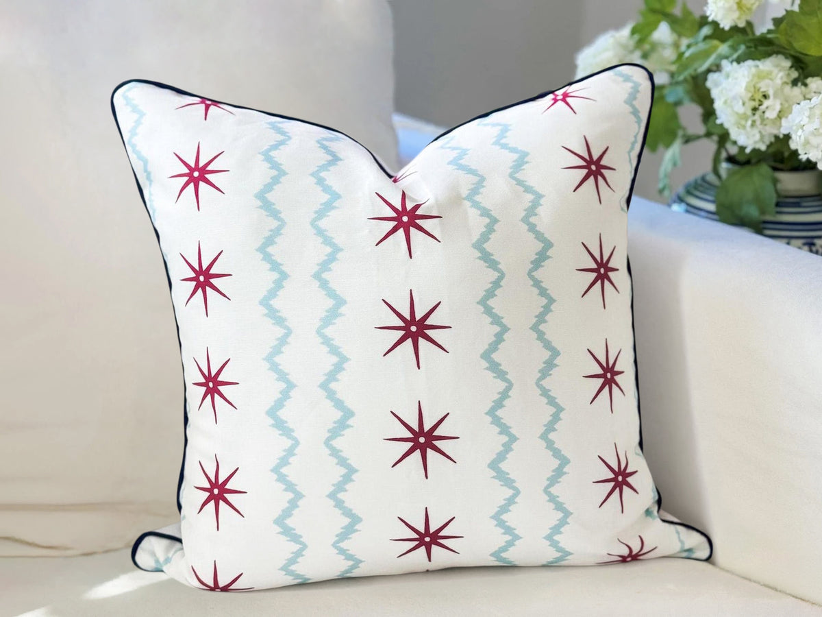 Danika Herrick Stars & Stripes Pillow Cover