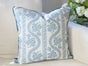 Whitney English Abigail Serpentine Floral Block Print Pillow Cover