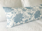 Serena & Lily White Deauville Floral Indoor Outdoor Pillow Cover - Coastal Grandmillenial Decor