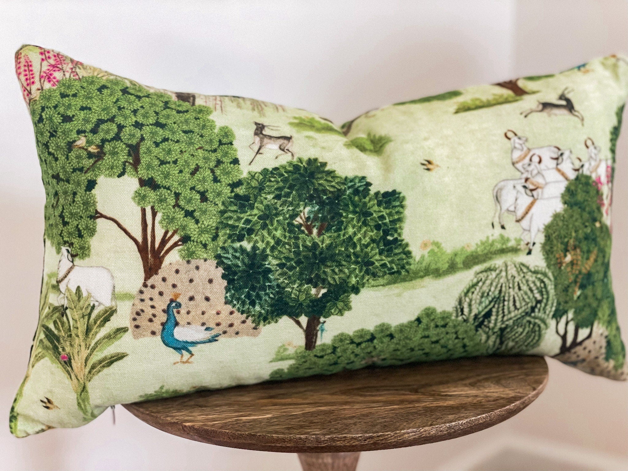Green Pastures Pillow Cover - Farmhouse Decor