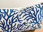 Scott Living Palace Coral Reef Blue & White Pillow Cover - Coastal Decor