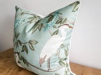 Covington Mineral Blue Heron Pillow Cover - Grandmillennial Decor