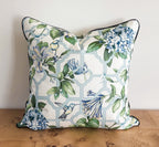 Treillage Serene Sky Floral Pillow Cover - Grandmillenial Decor
