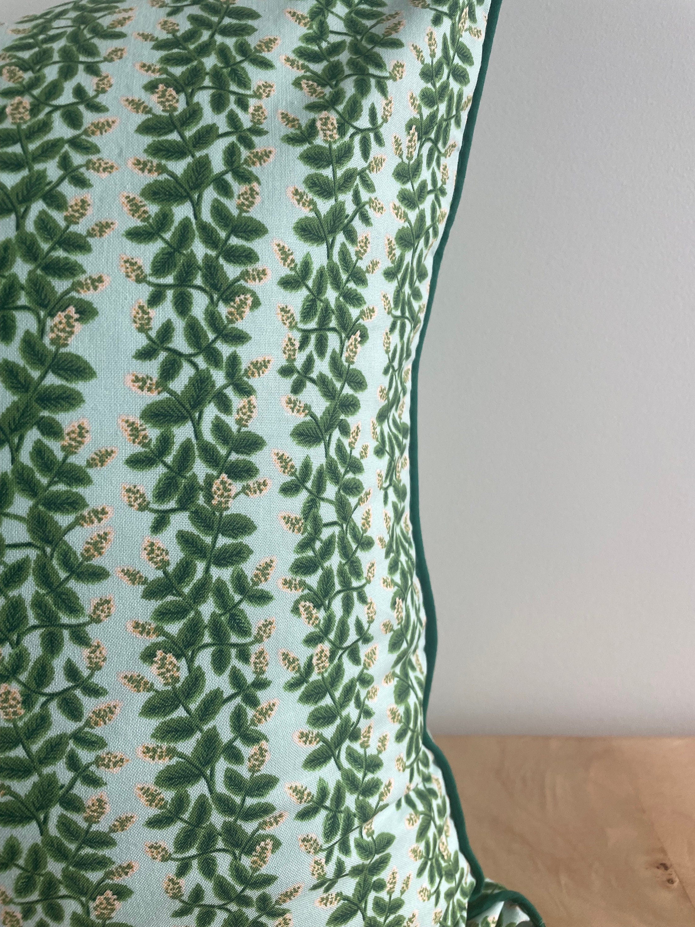 Rifle Paper Co. Primavera Green Vines Pillow Cover - Farmhouse Decor