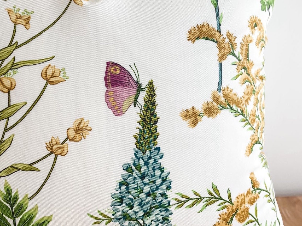 Ballard Designs Isabella Floral Pillow Cover - Grandmillenial Cottagecore Decor