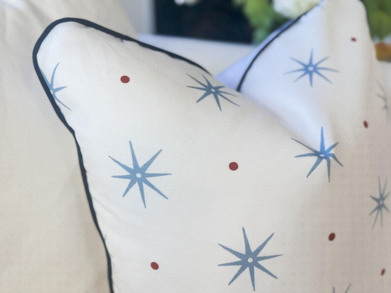 Danika Herrick Serendipity Star Pillow Cover - Grandmillenial Decor