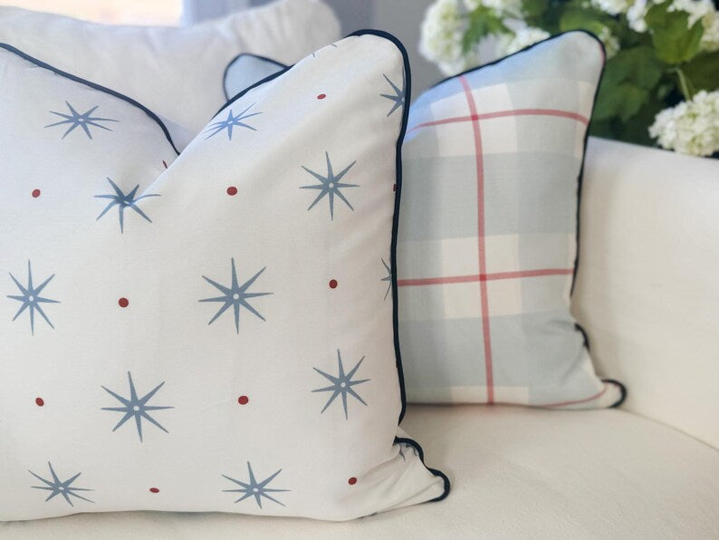 Danika Herrick Serendipity Star Pillow Cover - Grandmillenial Decor